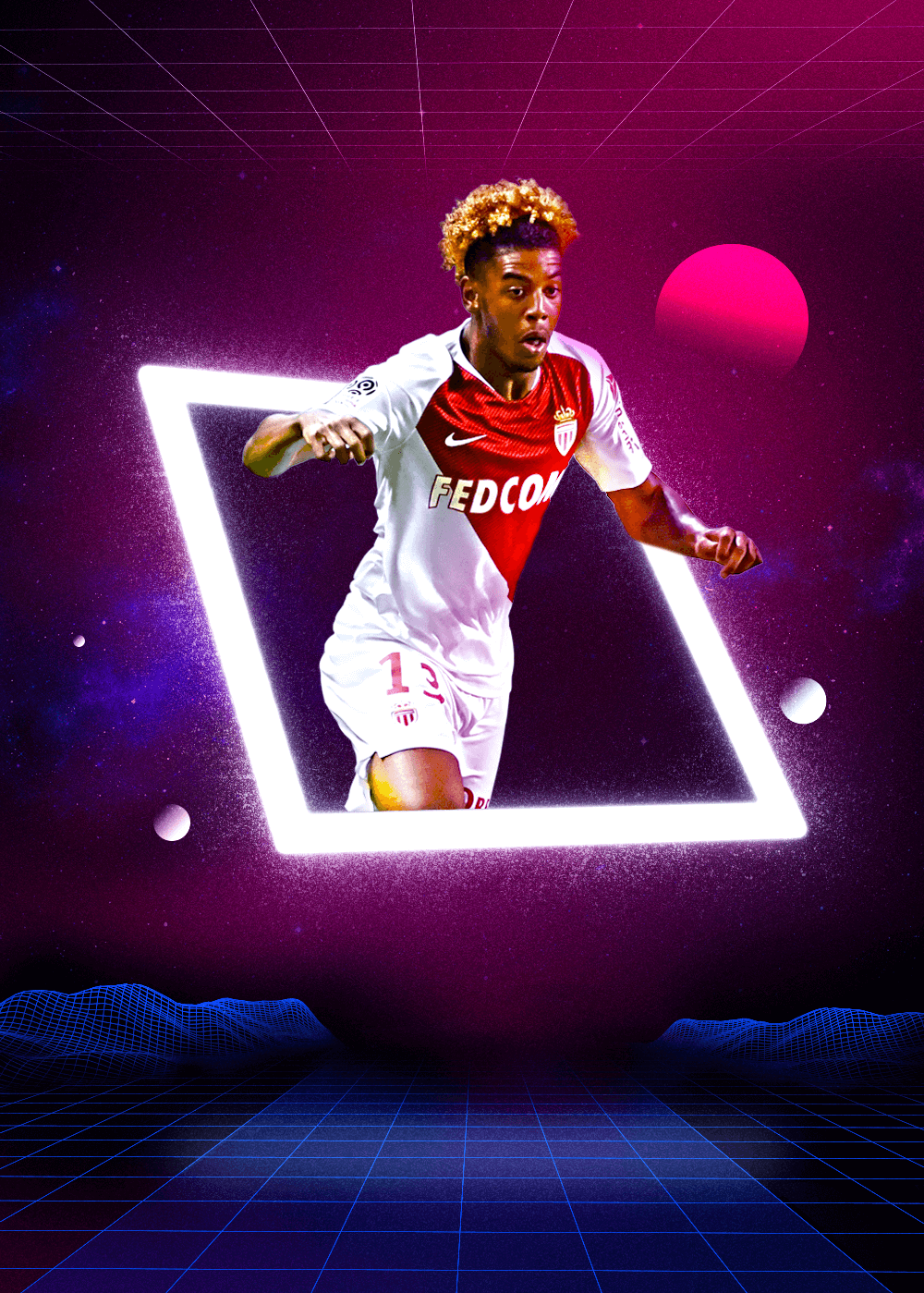 对球队的影 对球队的影